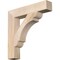Ekena Millwork Olympic Block Smooth Bracket, Douglas Fir, 3 1/2"W x 20"D x 20"H BKT04X20X20OLY05SDF - alternate 1